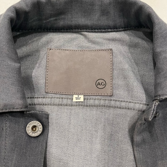 Women’s AG grey jean jacket, size small. - Picture 3 of 3